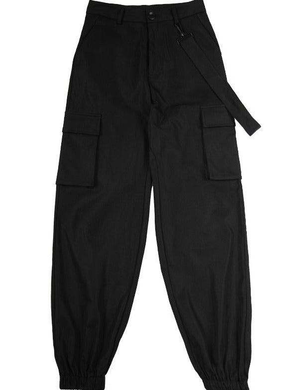 ダークハンサムストリートダンサークールガールパンツ