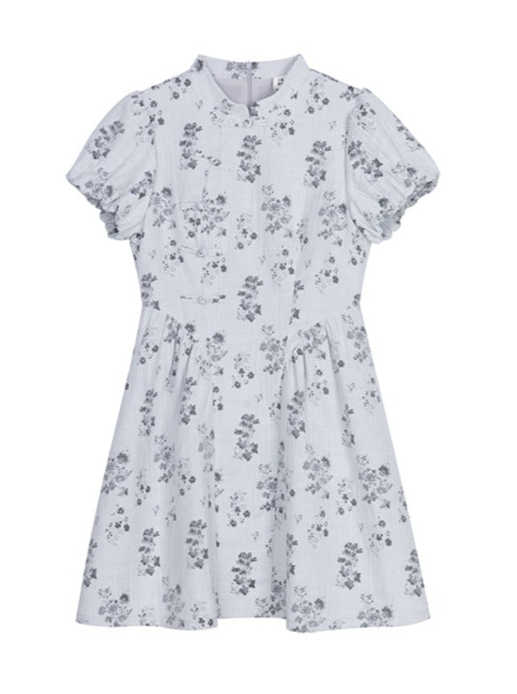 Retro China Flower Dress