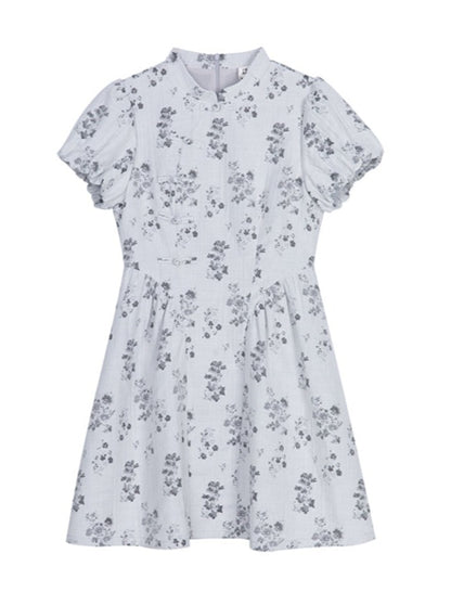 Retro China Flower Dress