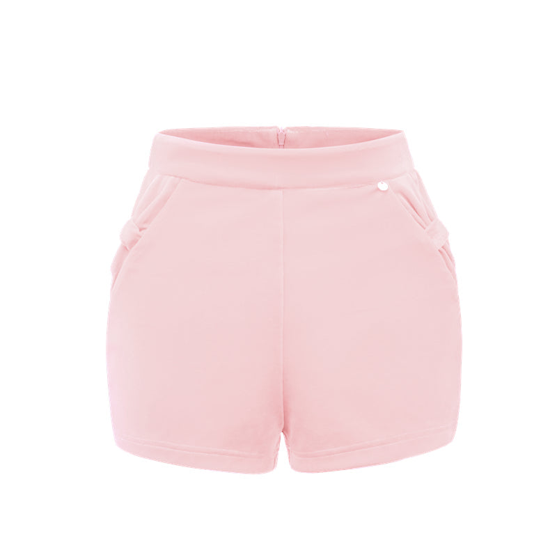 Milchshorts aus Samt