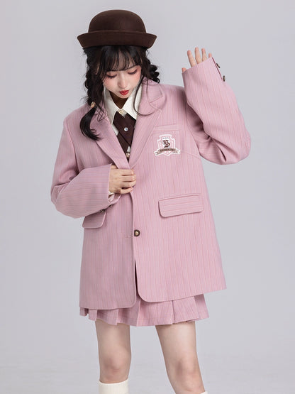 Embrell College Style Jacket + Skirt