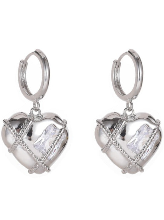 Luxury Silver Earrings