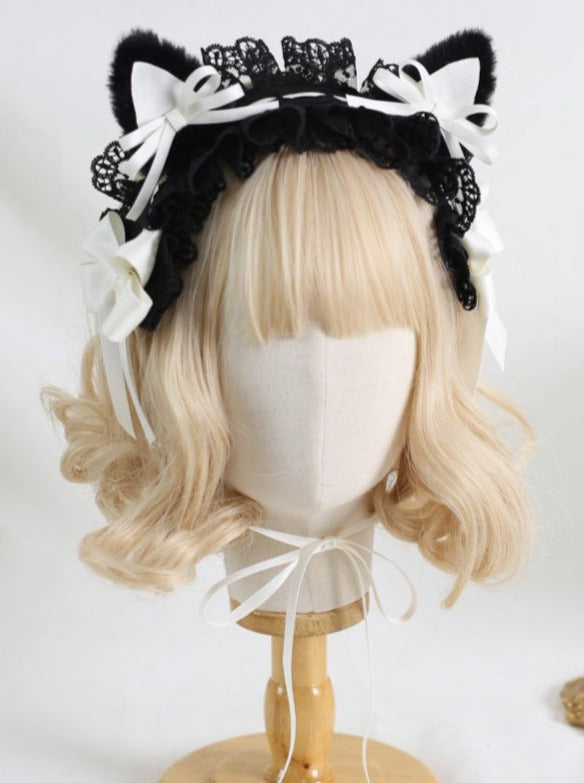 Cat ear mine headdress