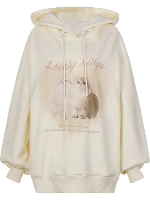 フェアリーキャットオーバーフードパーカー