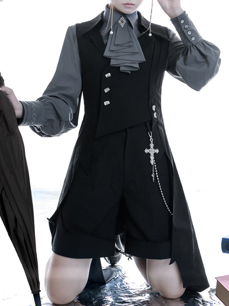 Retro Lolita Prince Ashimeron Vest