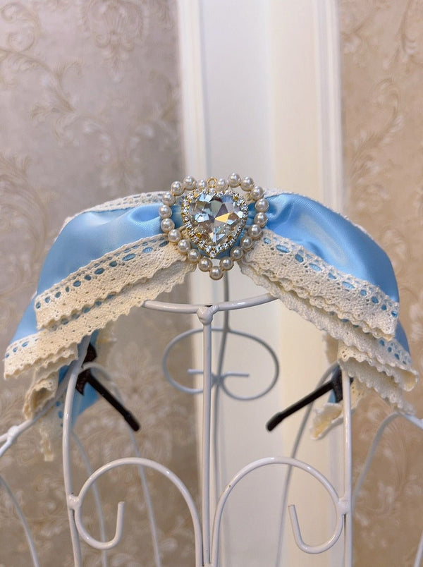 ハートジュエルリボンカチューシャ