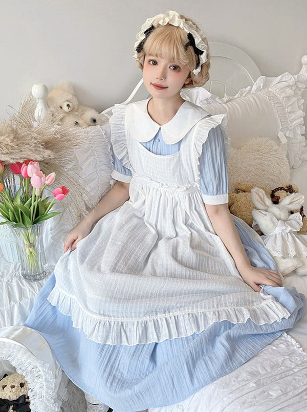 Doll Color College Style One Piece