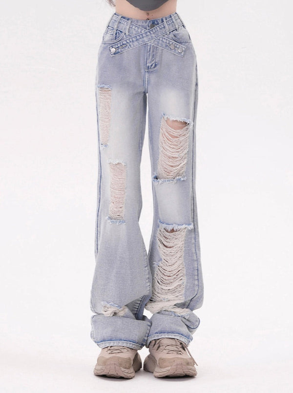 Street damage pants