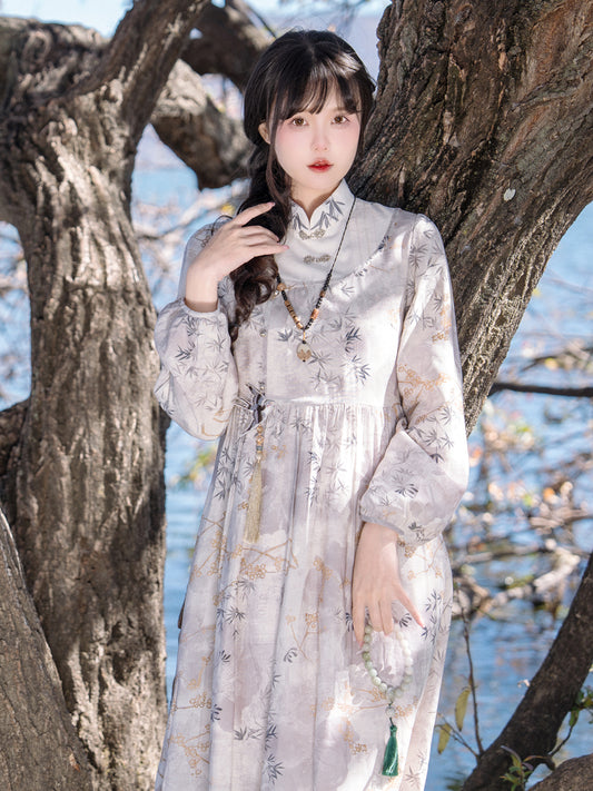 Japanese Pattern China Dress