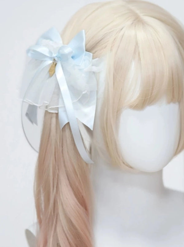 Lace ribbon pair clip