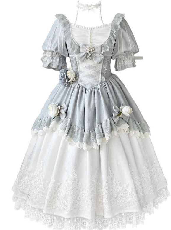 Fairy Elegant Flower Princess Dress