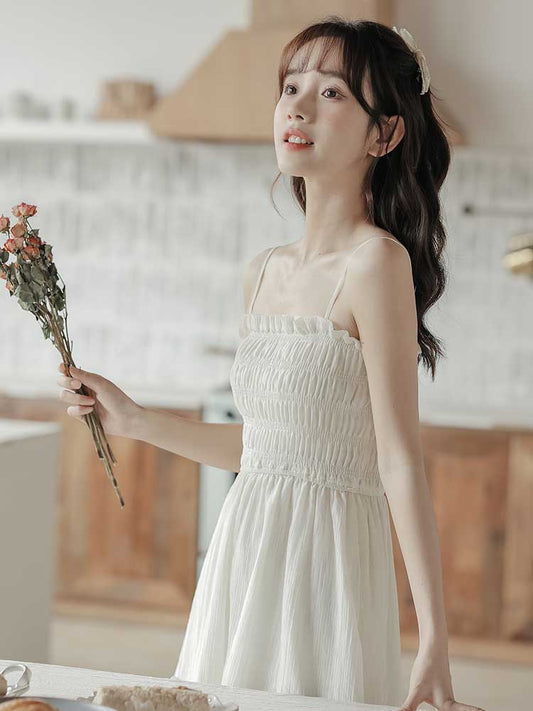 Fairy Shirring Cami Dress