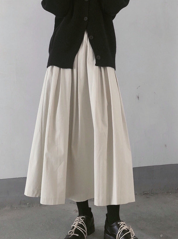 Classic A-Line Umbrella Skirt