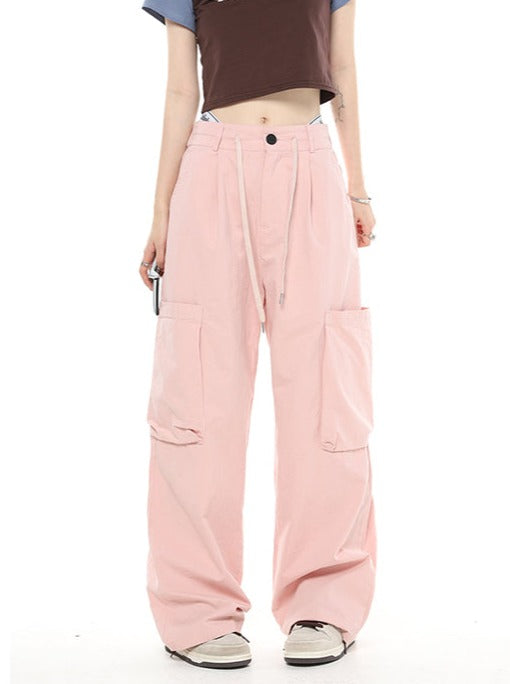 Pink Suite Casual Pants