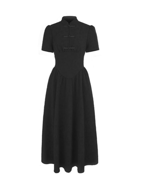 China Long Jacquard Dress