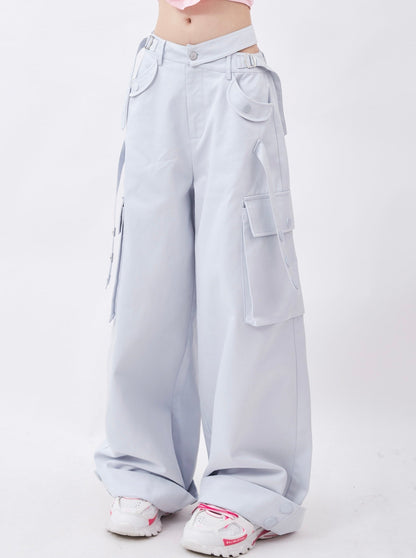 Large Pocket Street Marcajable Pants