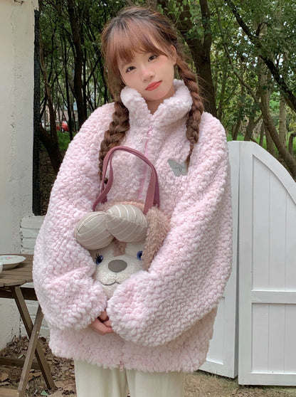 Butterfly Dream Sweet Boa Coat