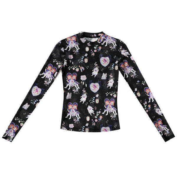 Artist Illustration Pudding See Sluto Tops