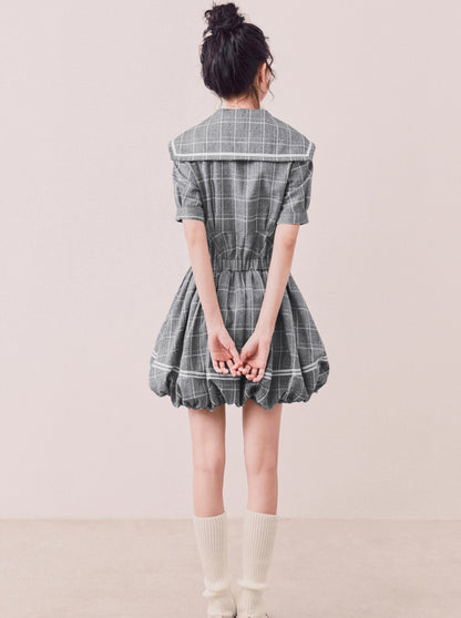 Sailor check dress