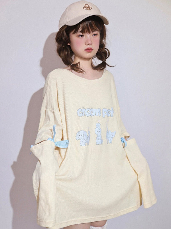 Lavoque Ream Waffle Stitch T -shirt