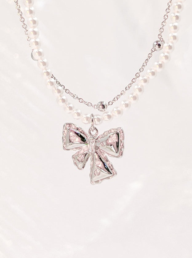 Pearl Pure Design Elegant Chain Necklace