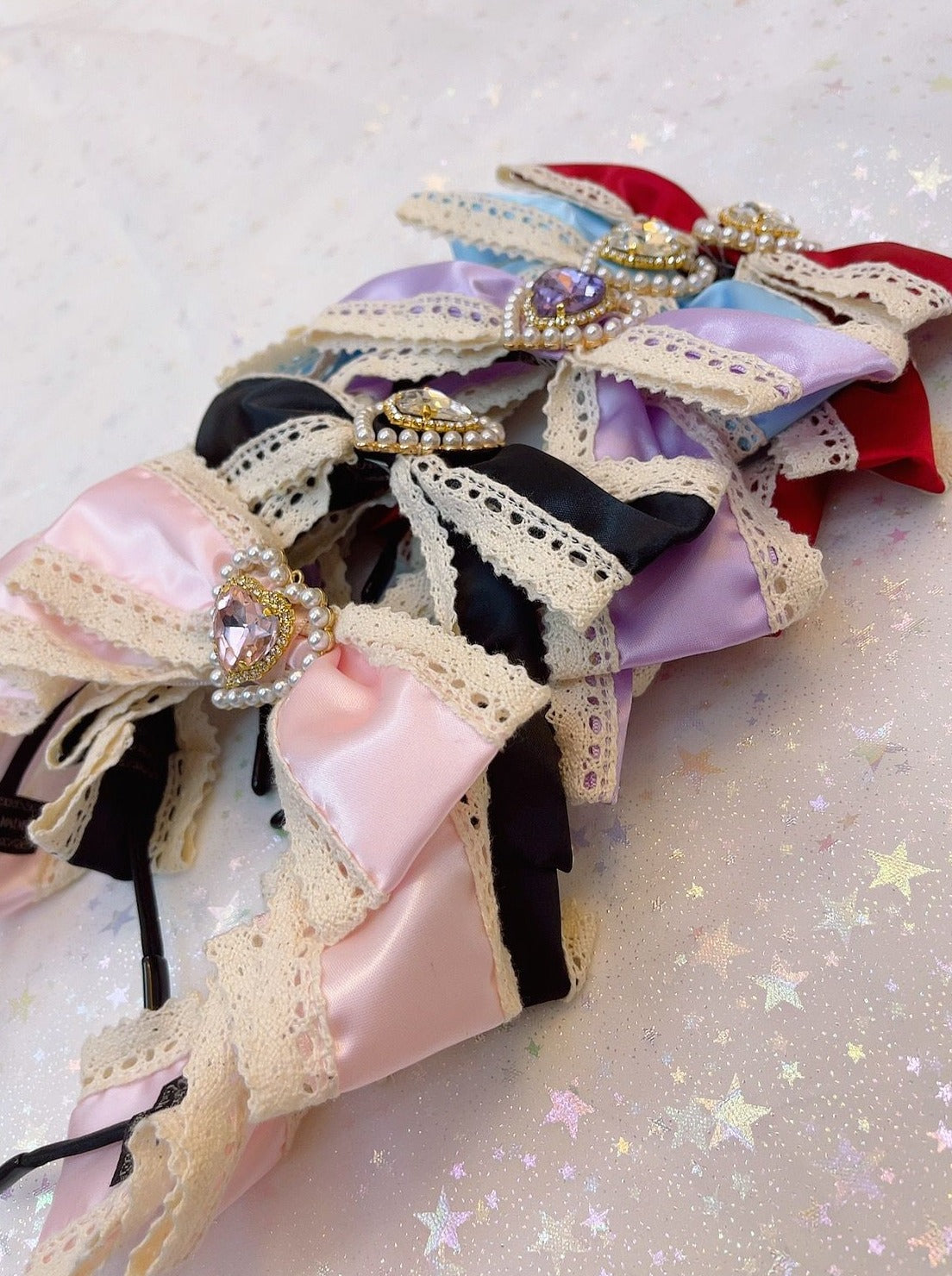 Heart Jewel Ribbon Catha