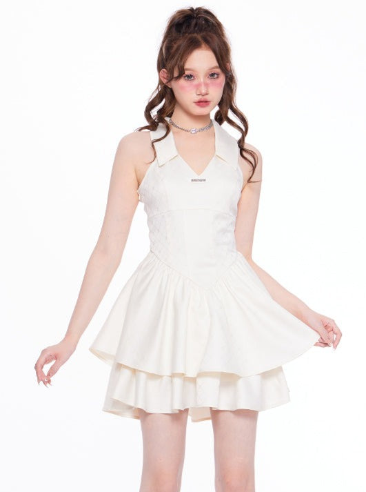 High -end style dress Jacard west cake skirt