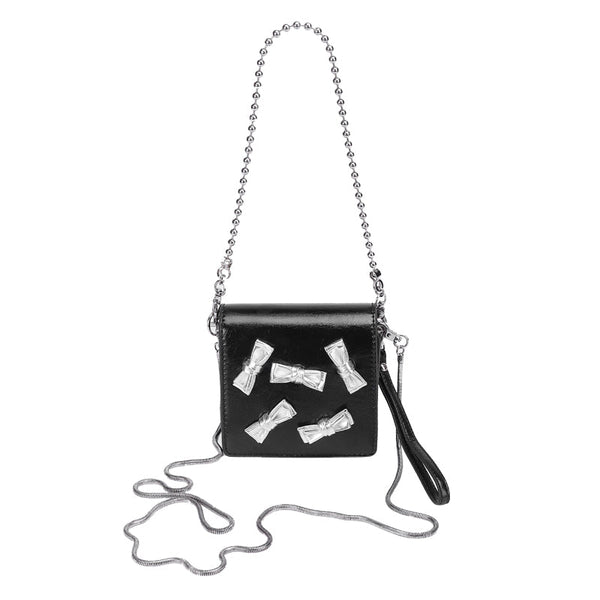 Ribbon chain mini bag