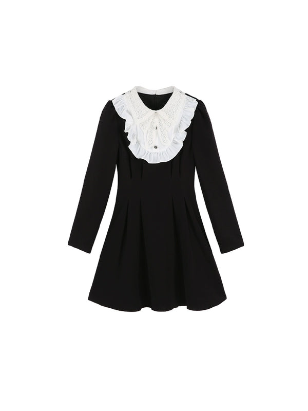 Retro Frilled Doll Girl Dress