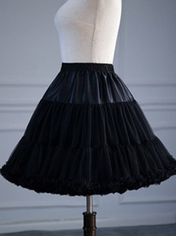 A-line Tutu Skirt Puff Sleeve Dress