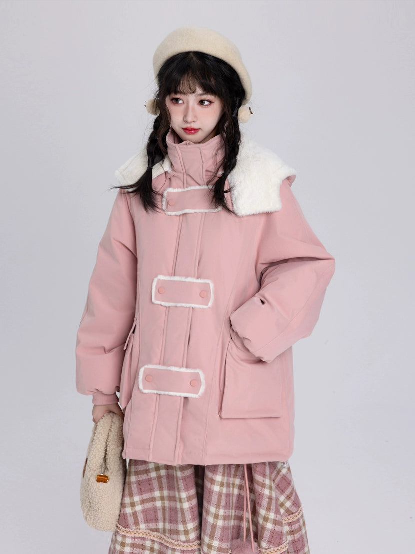 Wardrobe Suite Pastel Short Down Jacket