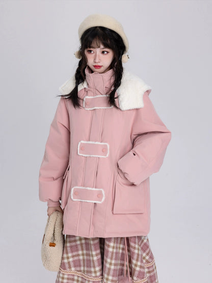 Wardrobe Suite Pastel Short Down Jacket