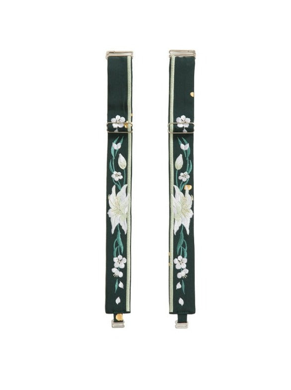 Japanese pattern fairy China setup + shoulder strap + ribbon