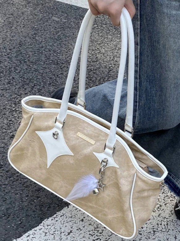 Big mode design tote bag