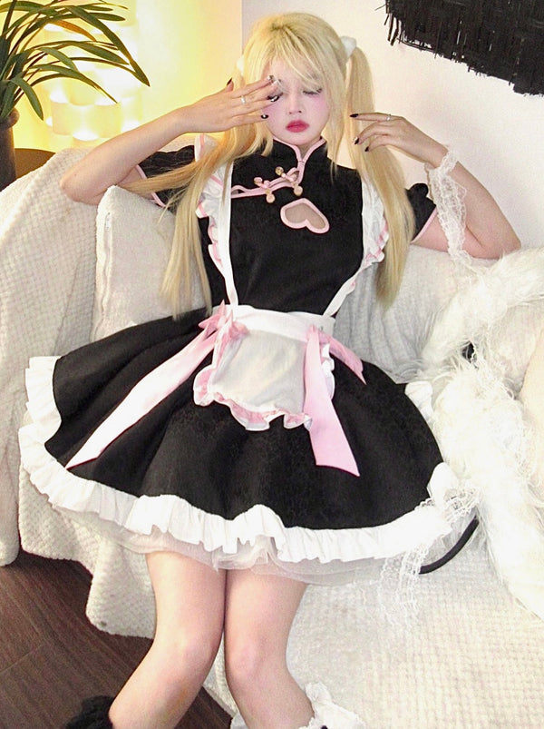 Next Generation China Open Heart Made Dress