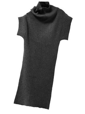 cloak sweater high neck tops