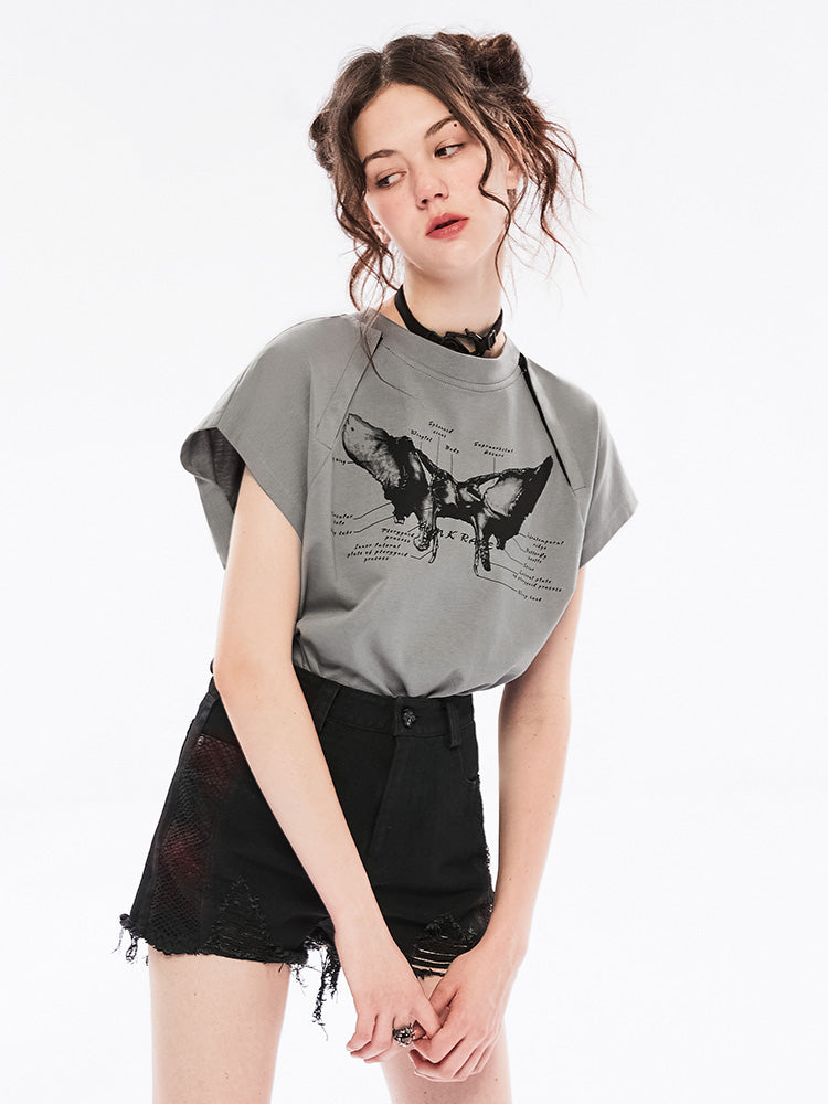 Bershka オフショルダー ブラウス - Tシャツ