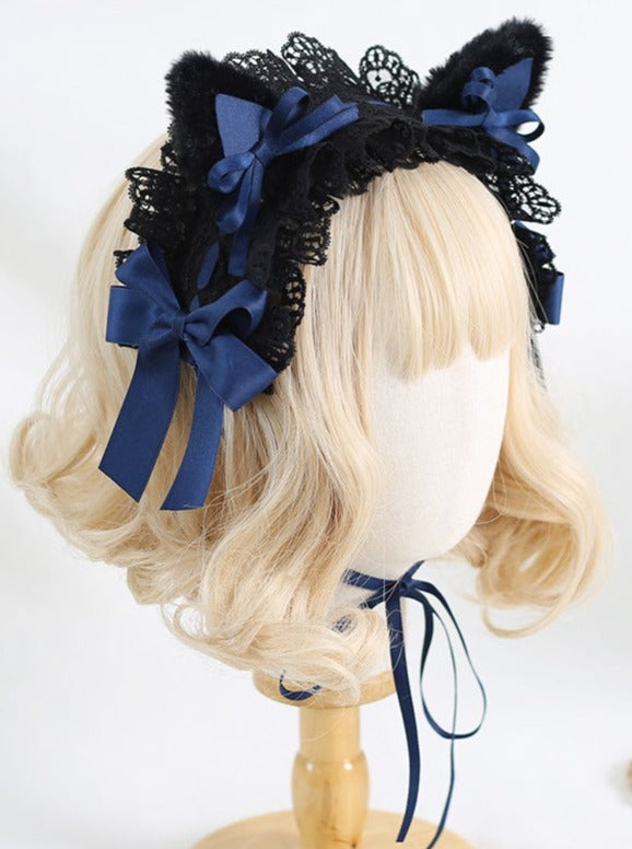 Cat ear mine headdress