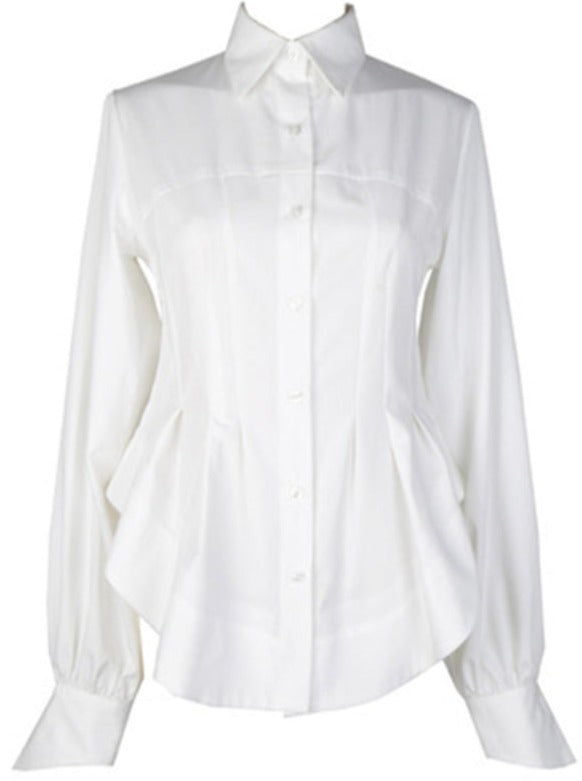 Mode Design Shirt + Suspender Strap Skirt