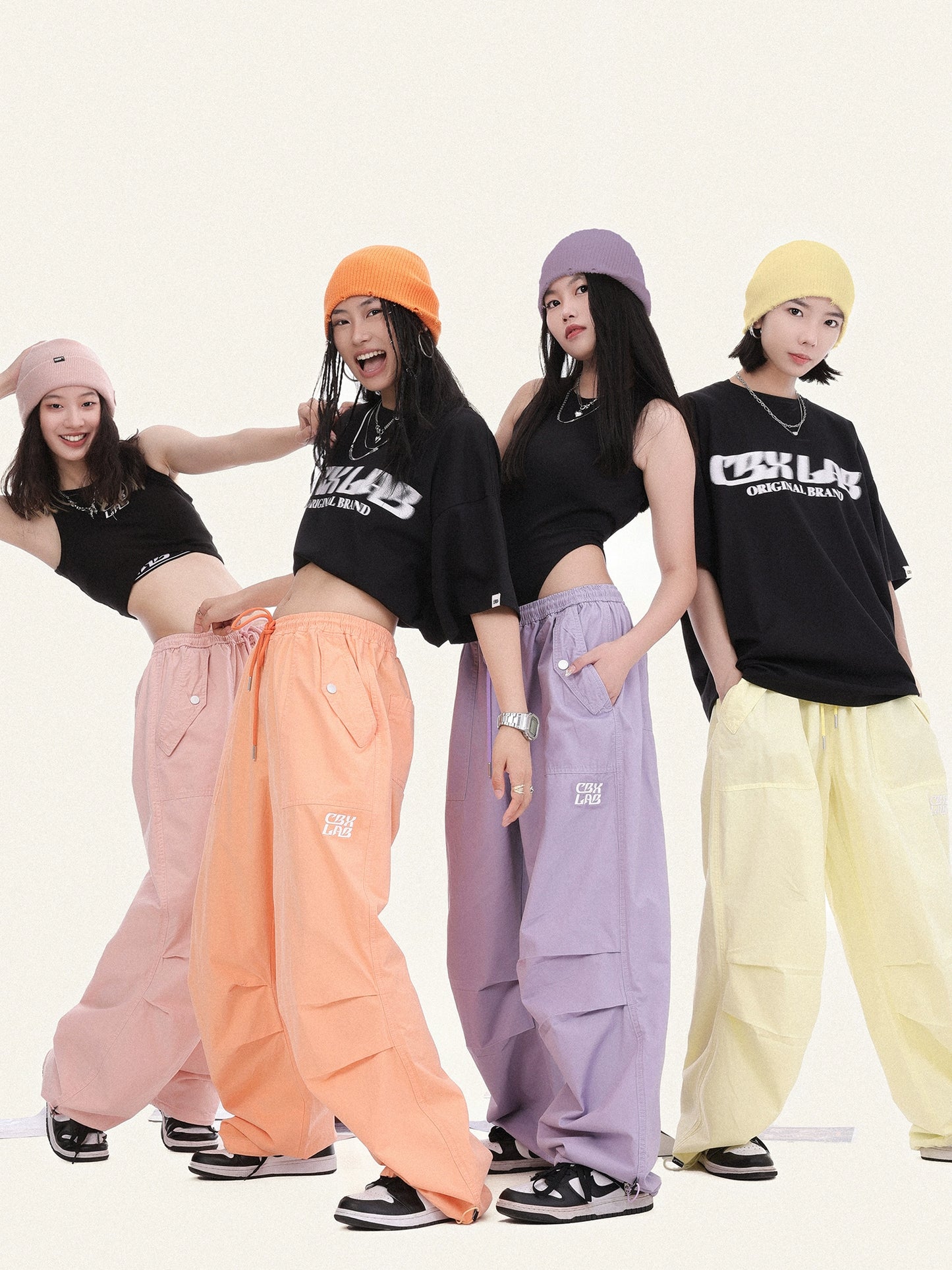 Hip Hop Pop Multicolor Casual Pants