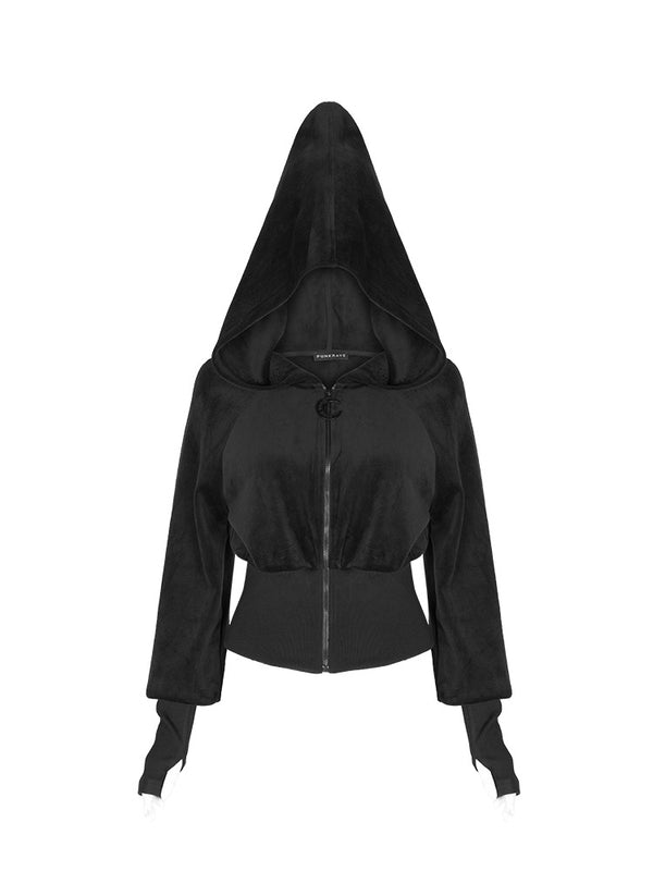 Parka mode avec gants sans doigts