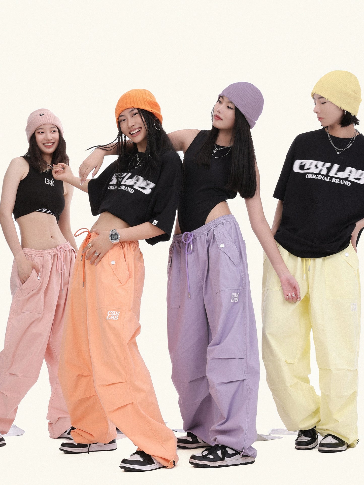 Hip Hop Pop Multicolor Casual Pants