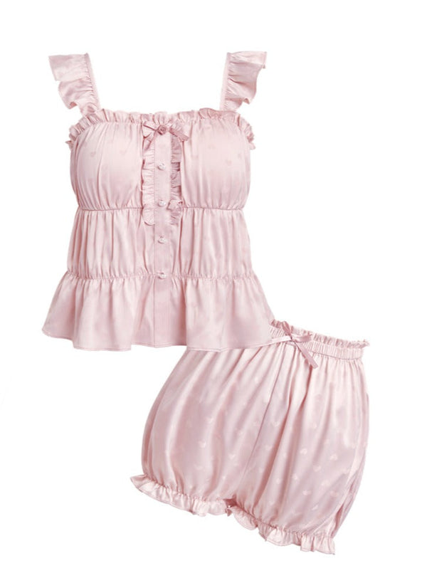 サマースイートシルクセットアップ