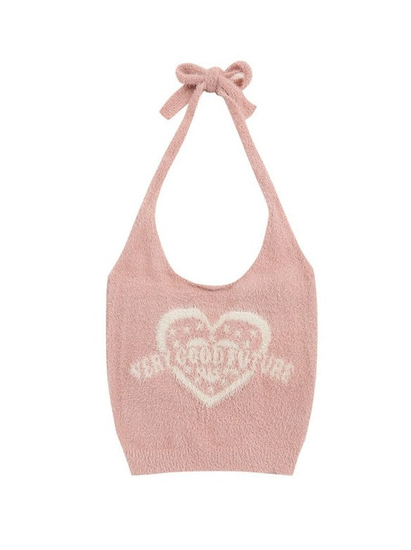 ラブレタージャカードネックキャミソール