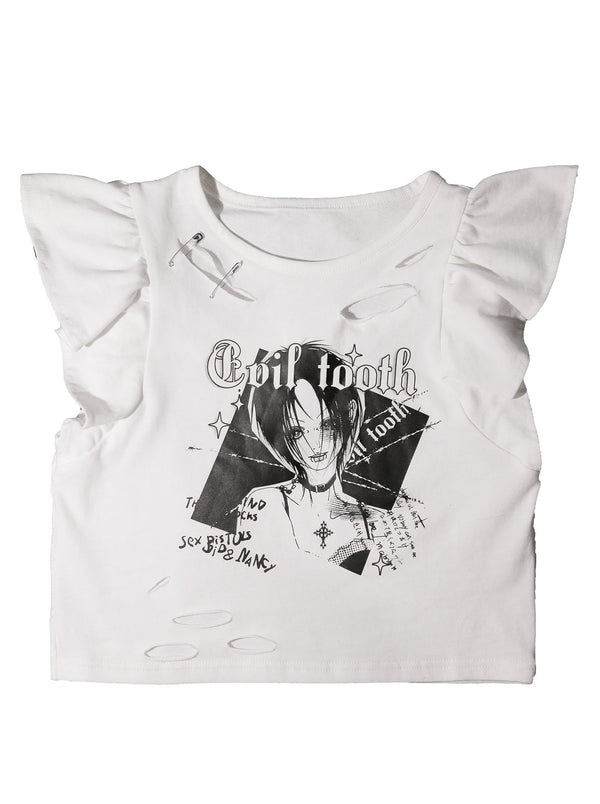 Rock Girl Subculture T-shirt 