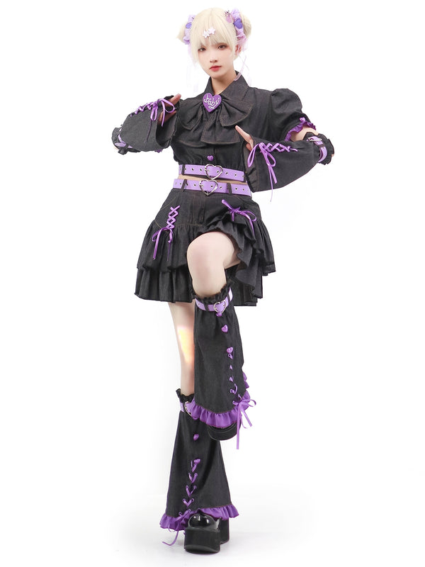 Y2K Sweet Girl Kos Plan Setup 4 -piece Set