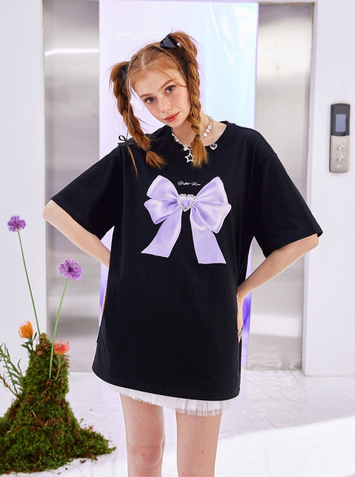 Ribbon Heart Suite Big T -shirt