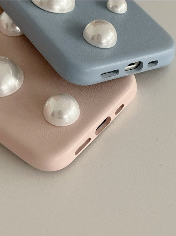 Etui pour téléphone portable Big pearl pastel