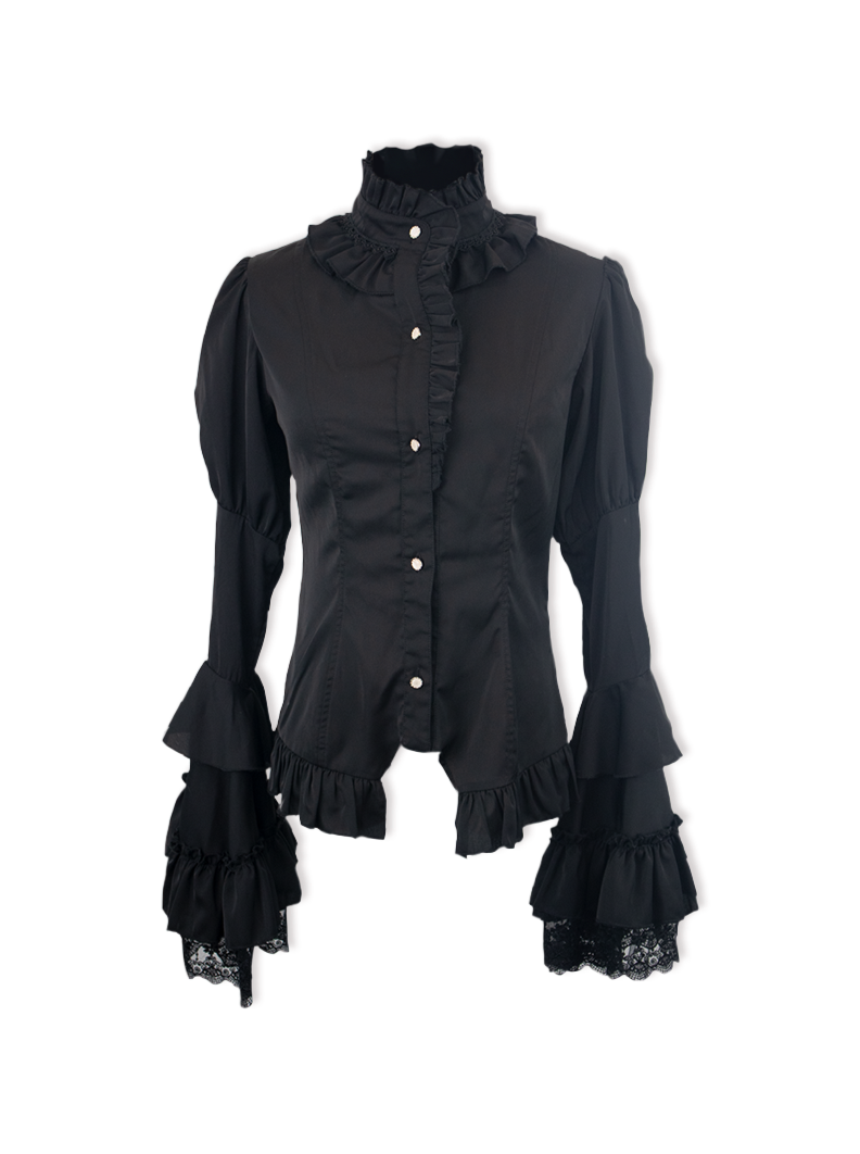 Dark Bat Gothic Blouse