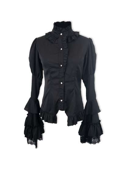 Dark Bat Gothic Blouse